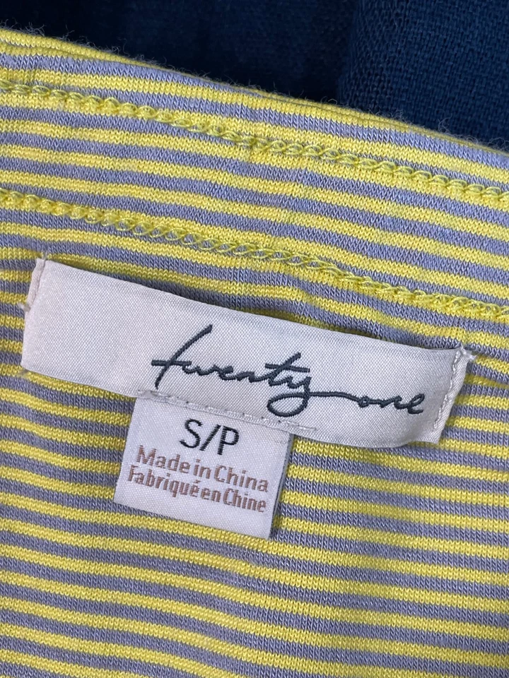 Vestido para mujer Twenty One multicolor sin tirantes talla S Foto 3 de 4