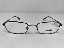 Sferoflex 2184 355 52-18-135 Dark Brown Metal Full Rim Eyeglasses Frame QN00