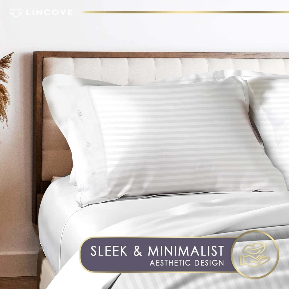 Luxury Duvet Cover Set Denia Collection- 100% Ultra Soft Cotton Sateen - Image 2 of 4