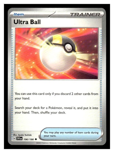 pokemon Ultra Ball SV01: Scarlet & Violet Base Set Lightly played