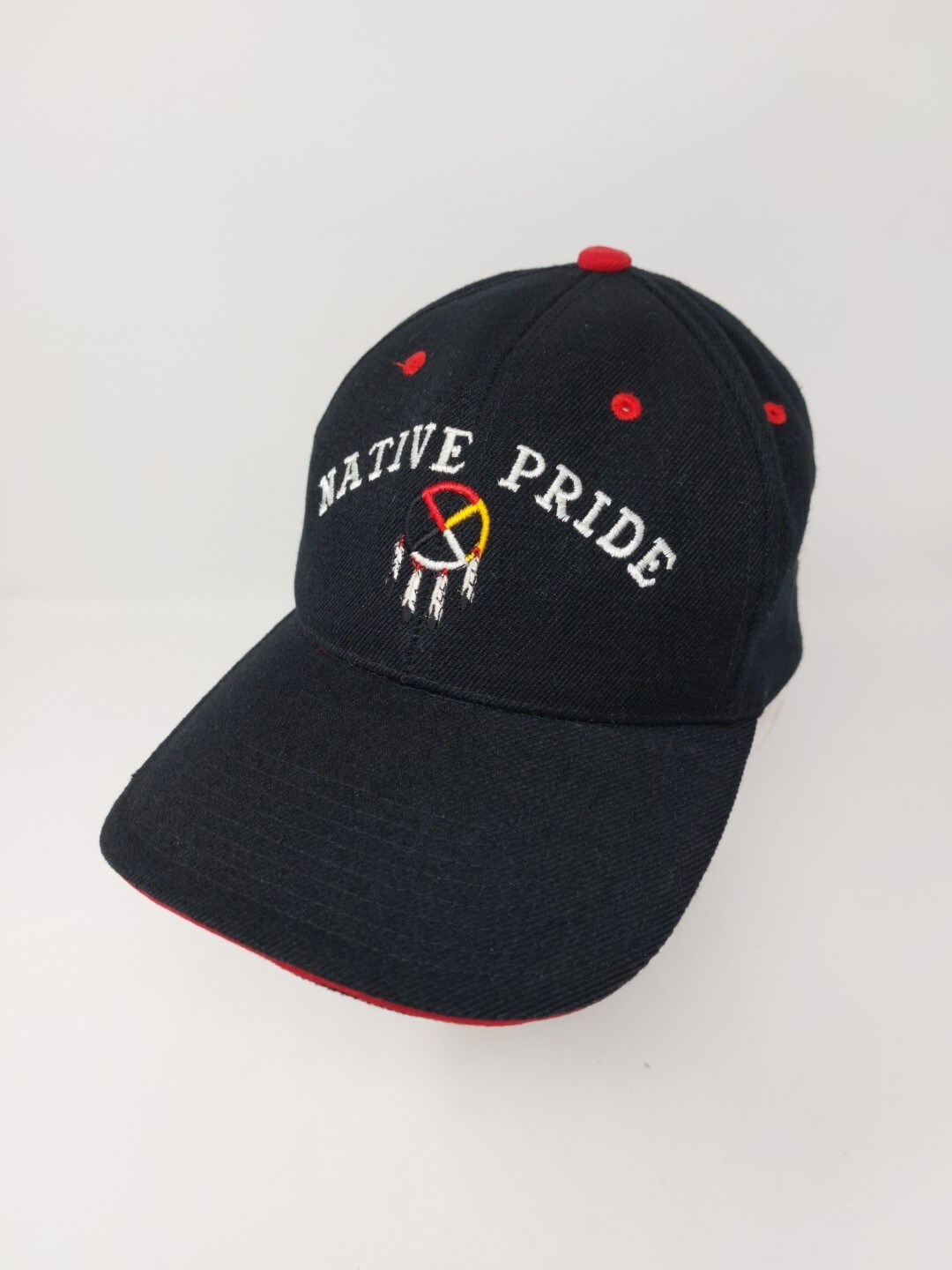 Native Pride Strap Back Hat Adjustable Wool Blend… - image 2