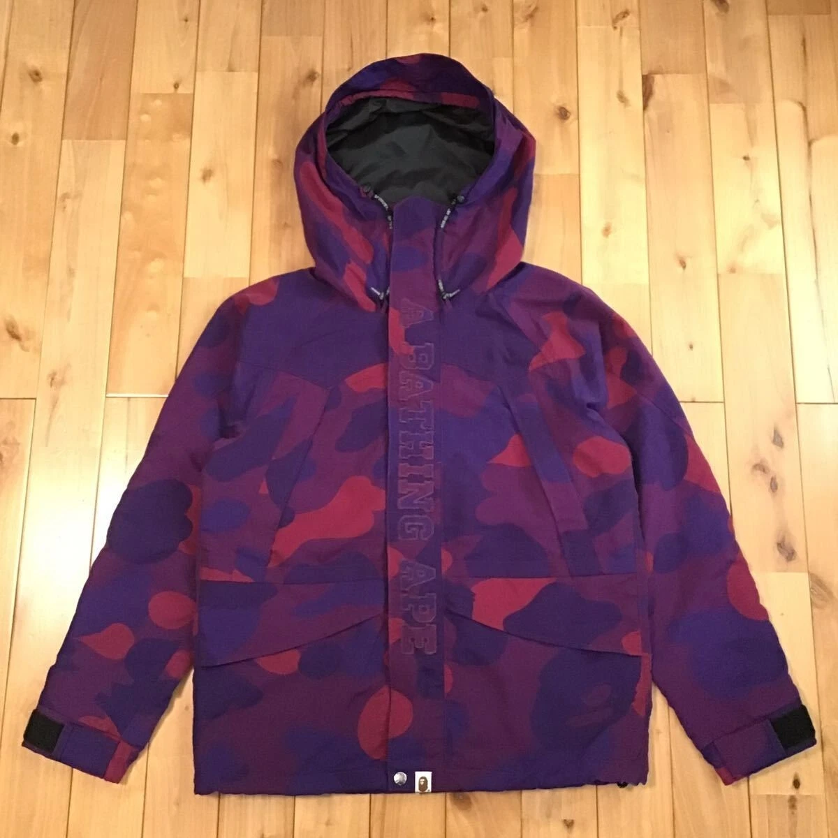 Bape jacket best sale purple