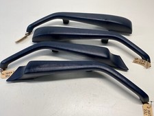 Mercedes W126 SEL / S-Klasse 1.Serie Armlehne Armstütze Blau 4x