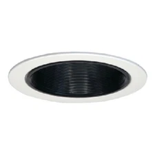 Halo Cooper Lighting 5016P 5" Recessed Trim Black Coilex Baffle (with fit list)