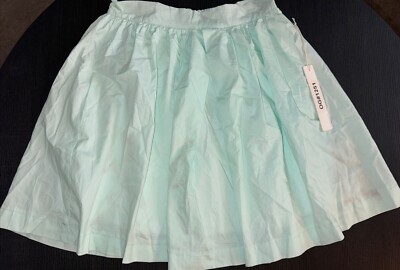 Line & Dot Skirt  Size M  Color Mint