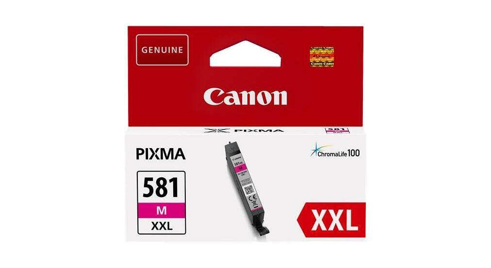 Оригинальный патрон Canon CLI-581XXL M Druckerpatrone - пурпурный (1996C001)