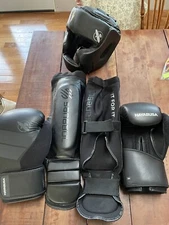 HAYABUSA SANABUL Sparring Gear Gloves Helmet Shun Guards MMA UFC KARATE 
