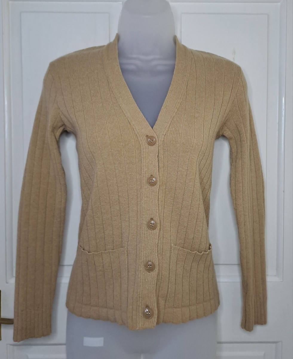 Wool Ladies Camel Cardigan Uk Women's Lambswool Cardigan Dark