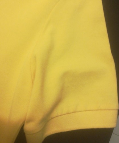 KAPPA - POLO MANICHE CORTE - COTONE - TAGLIA SMALL - COLORE GIALLO - UNISEX - Foto 4 di 7