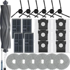 23Pcs Replacement Parts for Dreame X40 Ultra/L40 Ultra/MOVA P10 Pro Gray 