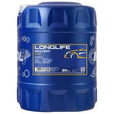 20 Liter Original Mannol 5W-30 Motoröl VW AUDI 504 507.00 MB 229.51 BMW LL-04