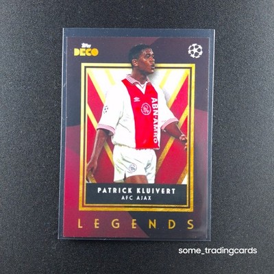 Topps Patrick Kluivert AFC Ajax Legends 2023/24 Deco UCL
