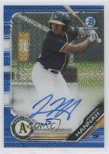 2019 Bowman Chrome Prospects HTA Choice Refractor /150 Jameson Hannah Auto 09qu