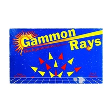 MC Enterprises Board Games Gammon Rays Box Fair/VG+