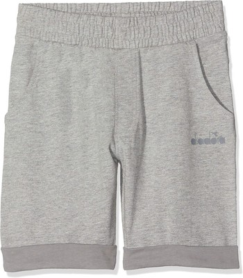 Diadora Sport Kids Bermuda Shorts Short Pants, Grey, 118 cm