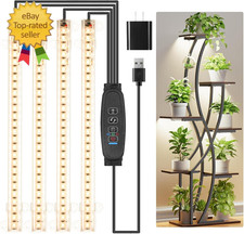 8.6'' LED Grow Light Strips, Full Spectrum 3500K Grow Lights for Indoor Plants,