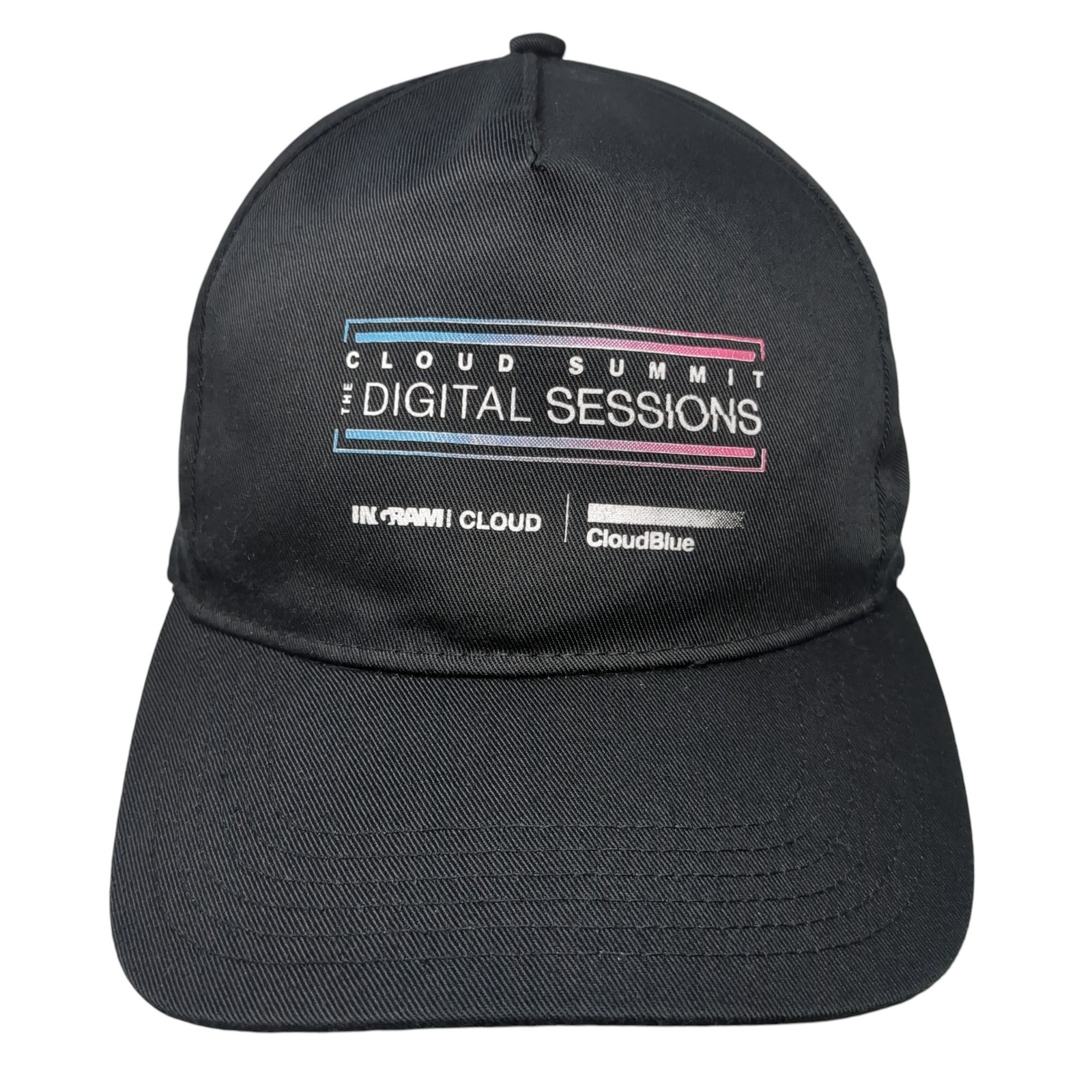 Cloud Summit Digital Sessions Snapback Hat Black … - image 1