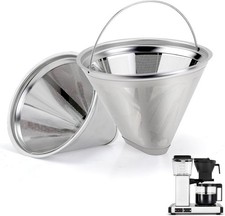2 PCS Reusable Filter for Moccamaster Coffee Machine Technivorm KBT KBGV KB