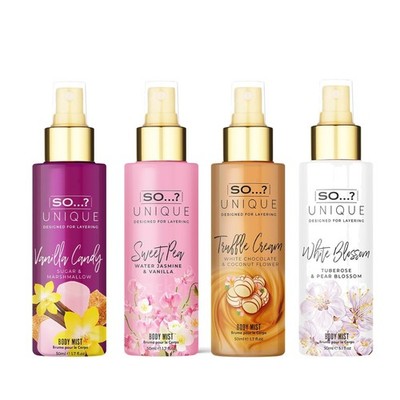 Body Mist Collection - 650-1000 Sprays