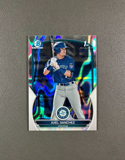 2023 Bowman Draft Chrome Axel Sanchez /399 Lava Refractor 1ST #BCP-73 FXX