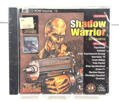 Vtg Win 95 Shadow Warrior PC Demo W/11 Additional Demos Star Wars F1 Racing