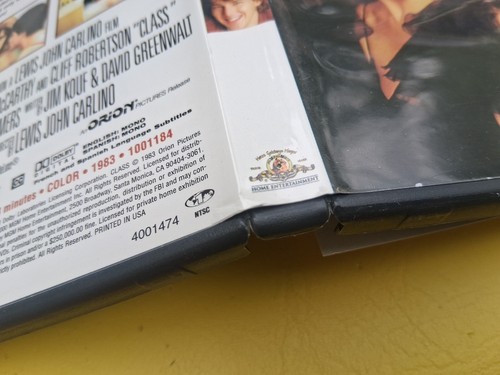 Class 1983 (DVD, 2000, WS) Rob Lowe, Andrew McCarthy w/Insert - Foto 3 di 4