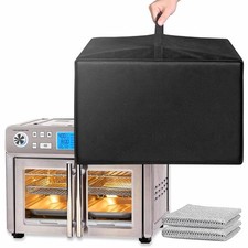 19.68 inches x 14.96 x 15.74 inches, Air fryer protective cover[Black]