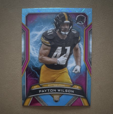 Topps Resurgence 2024 Payton Wilson #181 Pittsburgh Steelers Rookie Card. rookie card picture