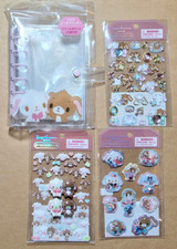 Sugarbunnies Sanrio 3d Aurora Effect  Beads  Gold Foil Sticker Sticker Binder
