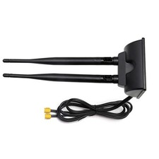 6dBi Gain 2.4G/5G Dual Band WiFi Antenna SMA Female Connector W/ Magnetic Base