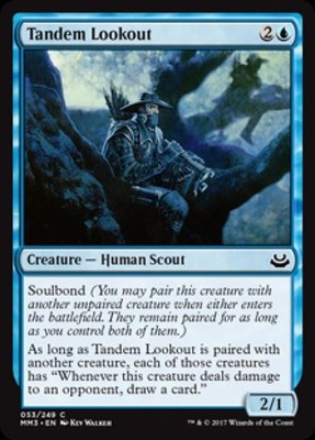 Tandem Lookout -Foil Light Play MTG Modern Masters 2017