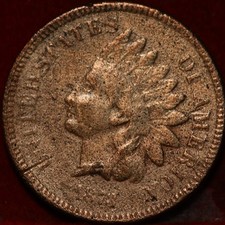 1873 Philadelphia Mint Indian Head Cent