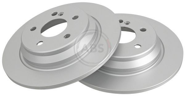 Disques de frein avant Mercedes W220 TRUSTING DF857 pour rénovation du freinage d'origine