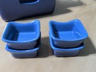 Rachael Ray 10 Piece Cobalt Blue Stoneware-3oz, 10oz, 4qt, 9x9 — photo 2