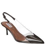 Alaïa Le Coeur Vinyl & Patent Slingback Pump Women's