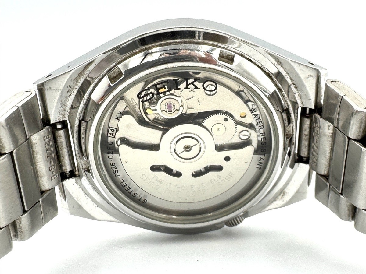 SEIKO 5 Automatic Men's Watch 21Jewels 7S26-02F0 36mm From Japan