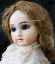 SMALL JUMEAU REPLICA FRENCH DOLL, c.1997, DRESSED DOLL