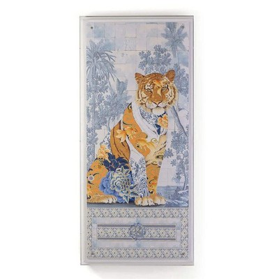 Tiger Left Panel 48 x 22 Inches