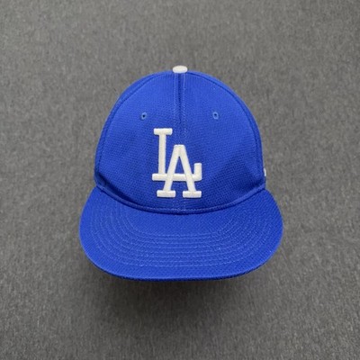 Los Angeles Dodgers Hat OSFA Blue OC Sports Plain Logo Adjustable MLB READ