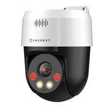 Amcrest 5MP UltraHD Mini AI Outdoor IP PoE Camera, Pan/Tilt Security IP Camer...