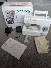 SewLand SM1082 Portable Sewing Machine - Compact original box -Manual included