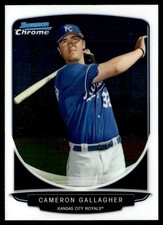 2013 Bowman Chrome Prospects Cameron Gallagher Kansas City Royals #BCP177