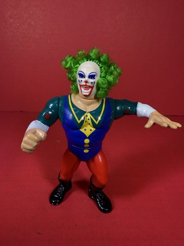 Vintage 1993 Titan Sports Hasbro WWF Doink The Clo...