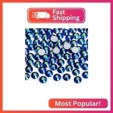 Jollin Glue Fix Crystal Flatback Rhinestones Glass Diamantes Gems for Crafting N