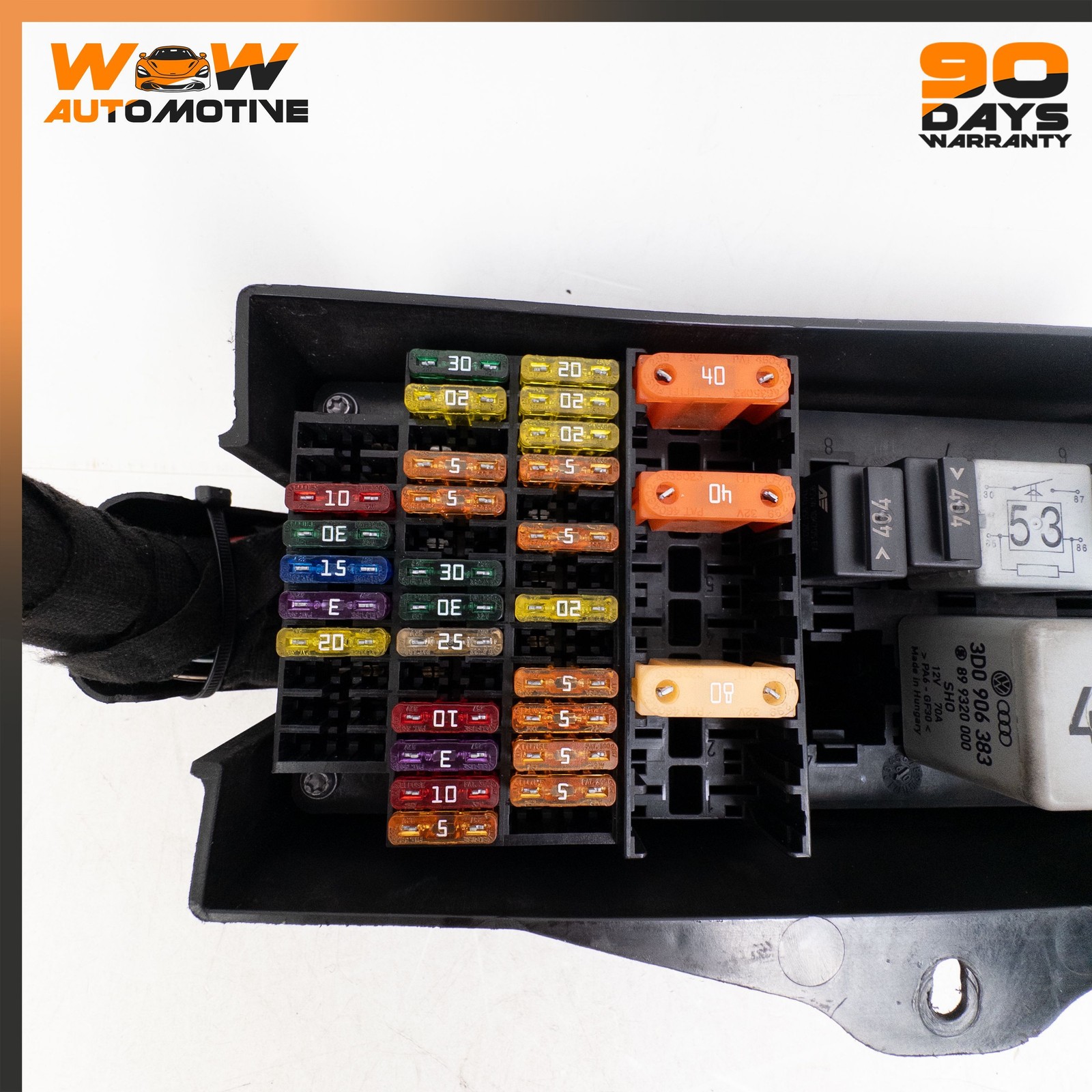 04-18 BENTLEY CONTINENTAL GTC GT FLYING SPUR REAR TRUNK FUSE BOX RELAY MODULE OE
