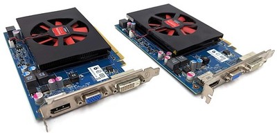 Lot of 2 Dell AMD Radeon HD 6670 1GB GDDR5 Full Height PCIe Graphics Card 0WX52N