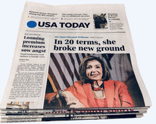 USA Today Newspapers Lot of 12 December 15 thru 31 2025 Issues Complete Unread