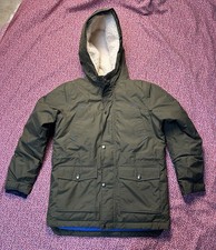 Lands End Kids Expedition Waterproof Parka Size 10/12 Olive Color