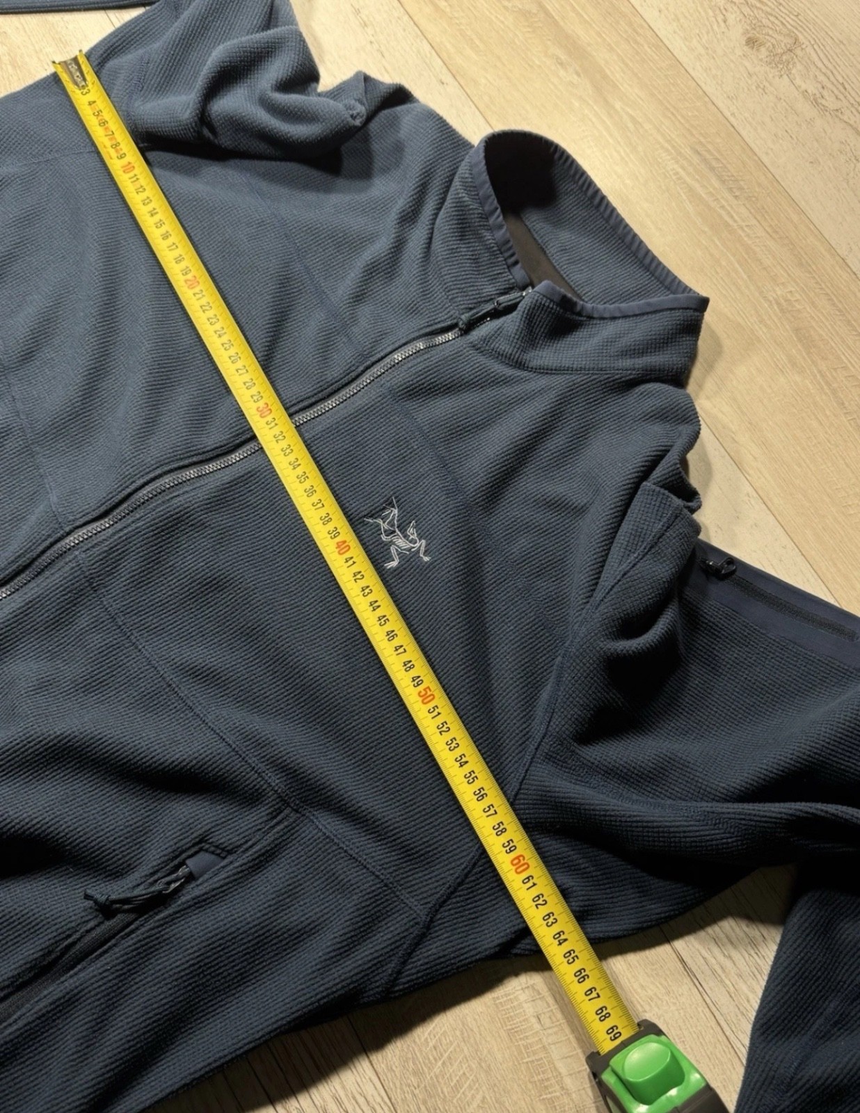 Arc’teryx Delta LT Jacket Men’s XL Polartec Fleece Full Zip Navy Blue Excellent image 8