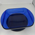 Vintage Anchor Hocking Sq Dish COBALT BLUE 2Qt Ovenware 8x8” Baking Dish